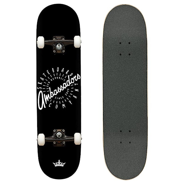 Skateboard Ambassadors Spin Black 8.0 2019