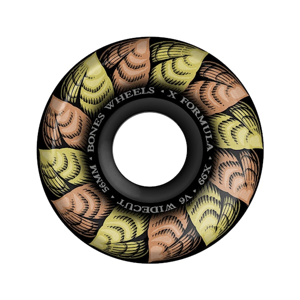 Skateboard kolečka Bones Leaving V6 Wide Cut 56mm/99A white 2024