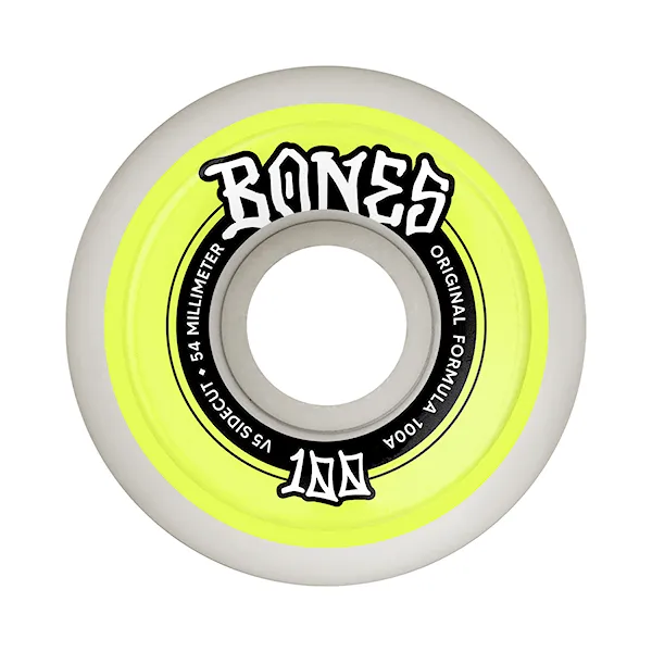 Skateboard kolieska Bones Sidecut 100'S V5 Original Formula 54mm/100A 2025