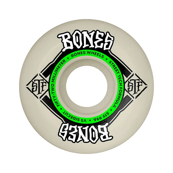 Skateboard kolieska Bones STF Sidecut V5 Street Tech Formula 52mm/99A 2025