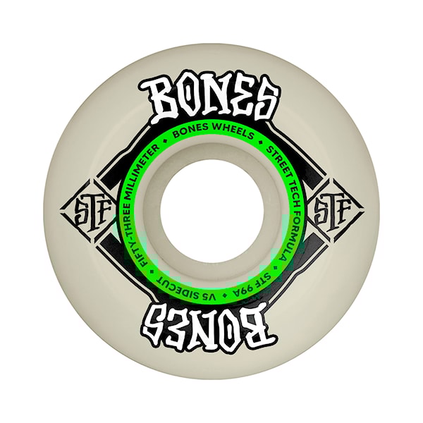 Skateboard Wheels Bones STF Sidecut V5 Street Tech Formula 53mm/99A 2025