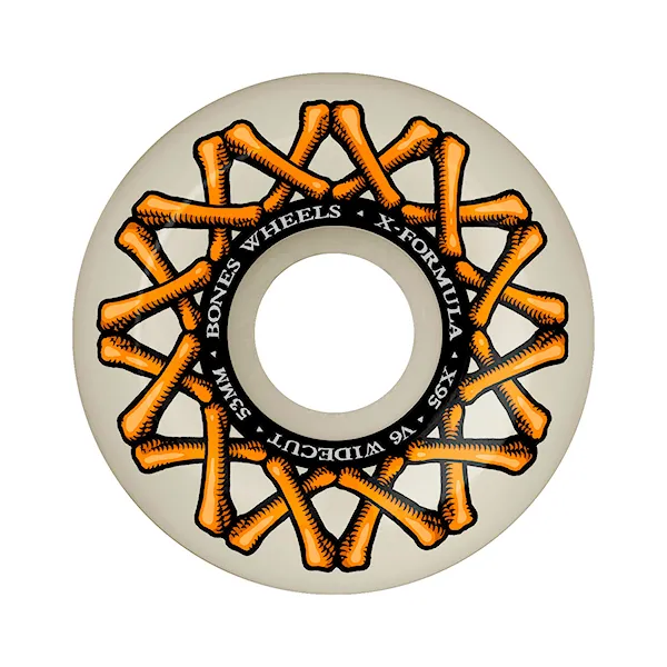 Skateboard kółka Bones  X-Formula V6 Wide-Cut 53Mm/95A 2026
