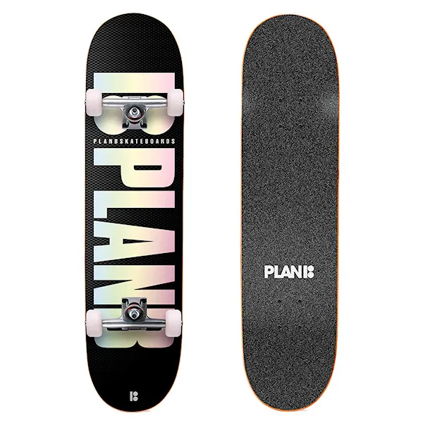 Skateboard Plan B Og Honeycomb Black 8.25" / 31.85" 2026