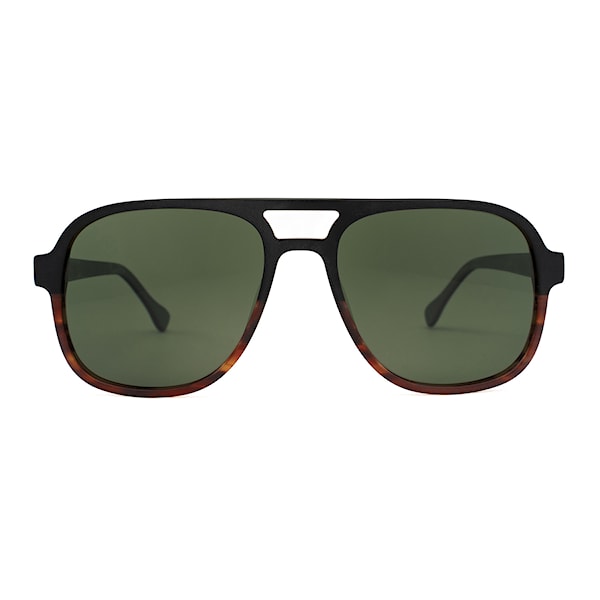 Okulary przeciwsłoneczne Horsefeathers Corp matt havana | gray green