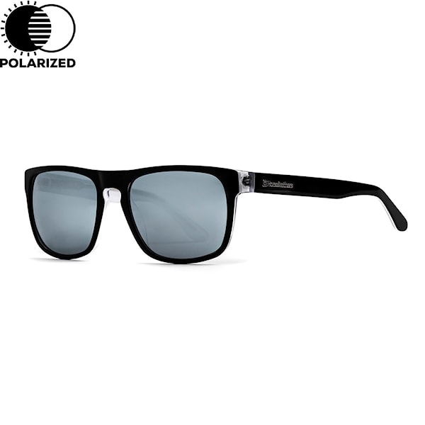 Sunglasses Horsefeathers Keaton gloss black | mirror white