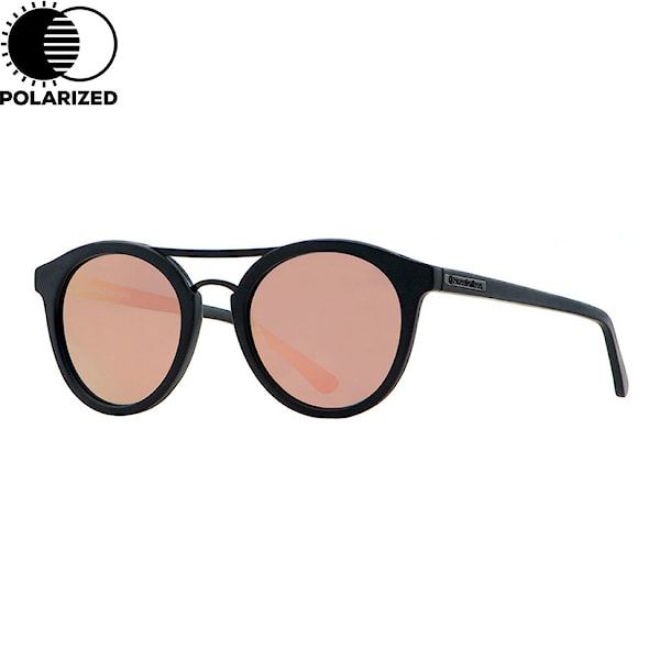 Okulary przeciwsłoneczne Horsefeathers Nomad matt black | mirror rose