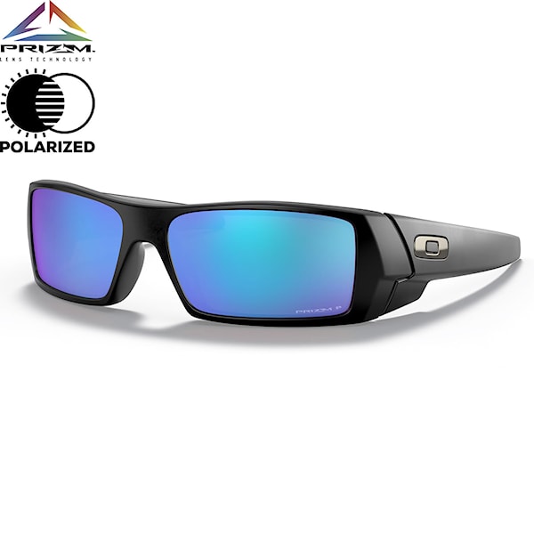 Okulary przeciwsłoneczne Oakley Gascan matte black | prizm sapphire polarized