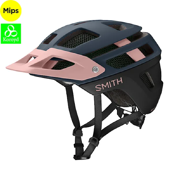 Helma na kolo Smith Forefront 2 Mips matte french navy black rock sal 2022