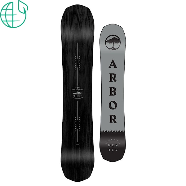 Snowboard Arbor Element Black Camber 2020