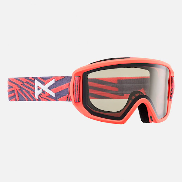 Gogle snowboardowe Anon Relapse Jr MFI zig zag | smoke 2025