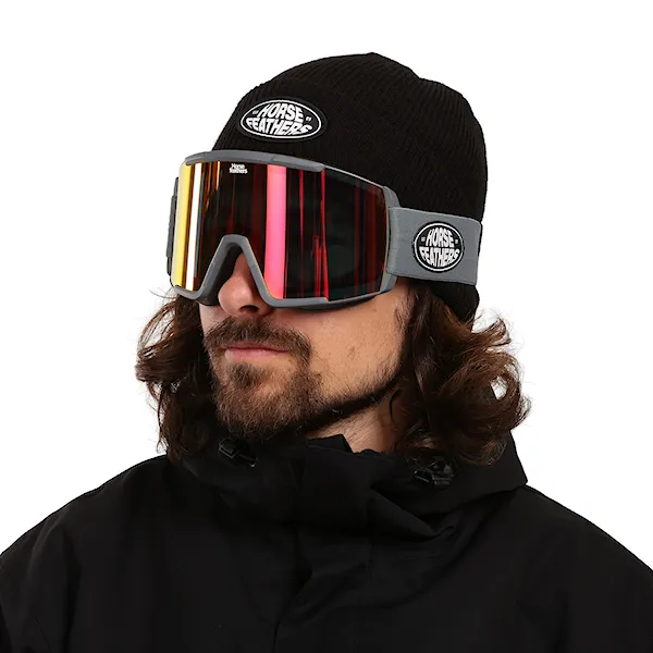 Snowboard Goggles Horsefeathers Feston storm | mirror red 2027