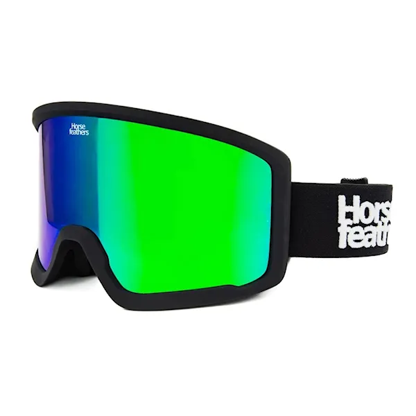 Snowboard Goggles Horsefeathers Tarpe black | mirror green 2027