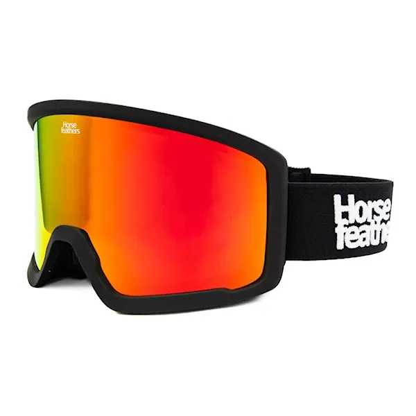 Snowboard Goggles Horsefeathers Tarpe black | mirror red 2027