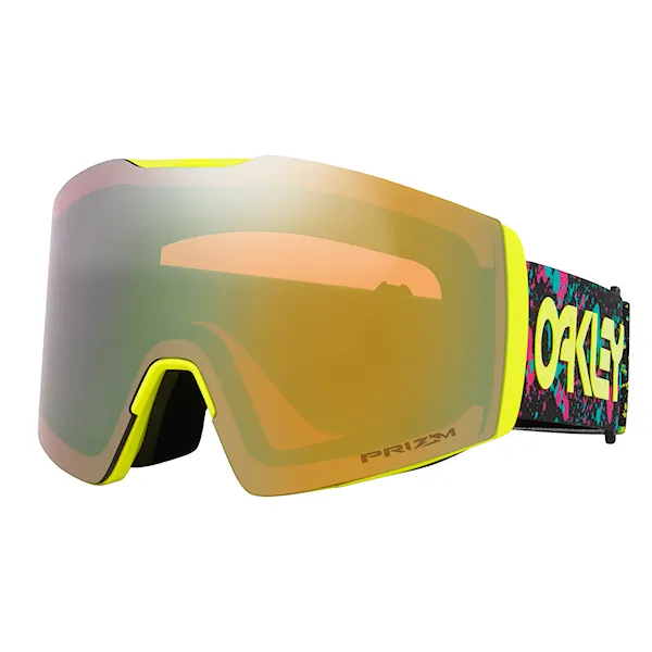 Snowboard Goggles Oakley Fall Line L jaxson black | prizm sage gold