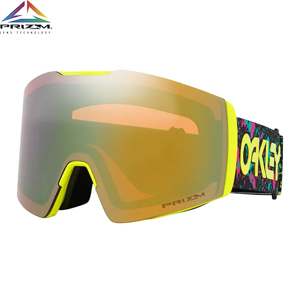 Snowboardové okuliare Oakley Fall Line L jaxson black | prizm sage gold