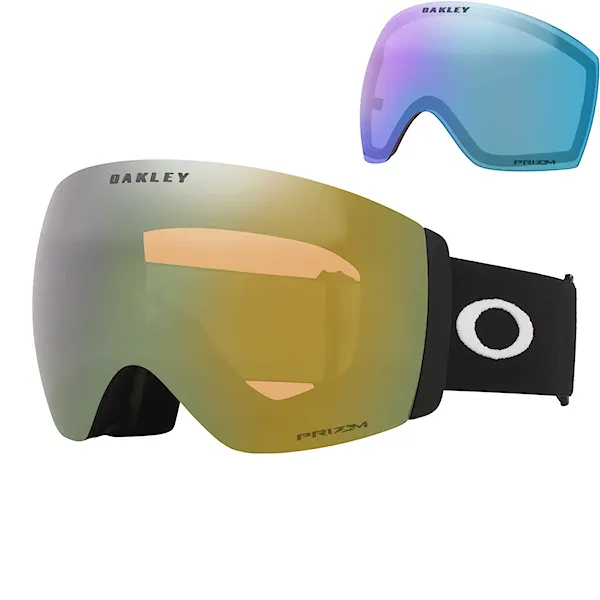 Snowboard Goggles Oakley Flight Deck Pro L matte black | prizm sage gold & prizm iced 2026