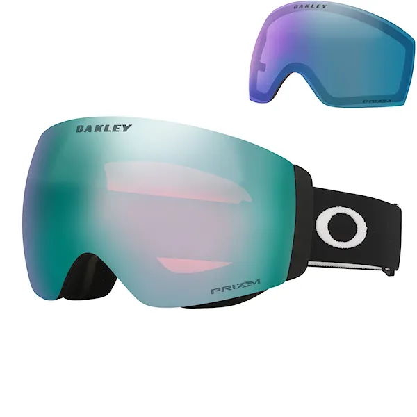 Snowboard Goggles Oakley Flight Deck Pro M matte black | prizm sapphire & prizm iced 2027