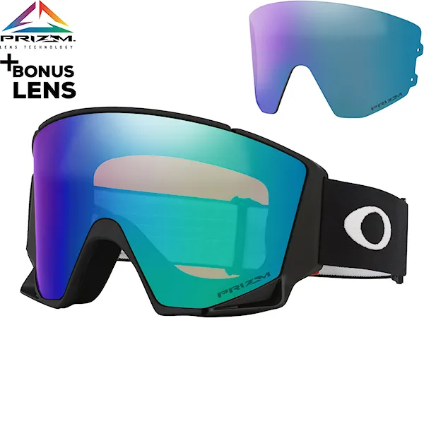 Snowboardové okuliare Oakley Flow Scape L matte black | prizm argon & prizm iced
