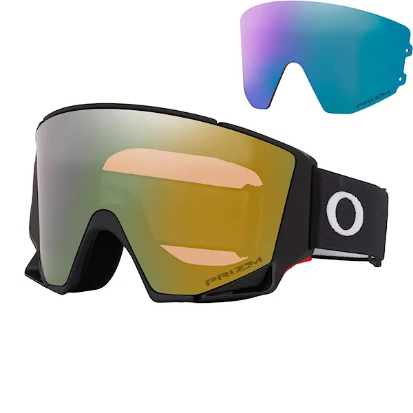 Snowboard Goggles Oakley Flow Scape M matte black | prizm sage gold & prizm iced 2026