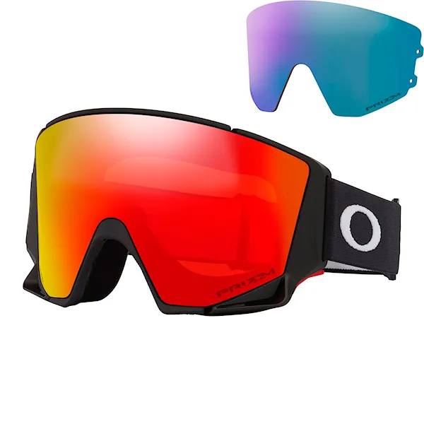 Snowboard Goggles Oakley Flow Scape M matte black | prizm torch & prizm iced 2027
