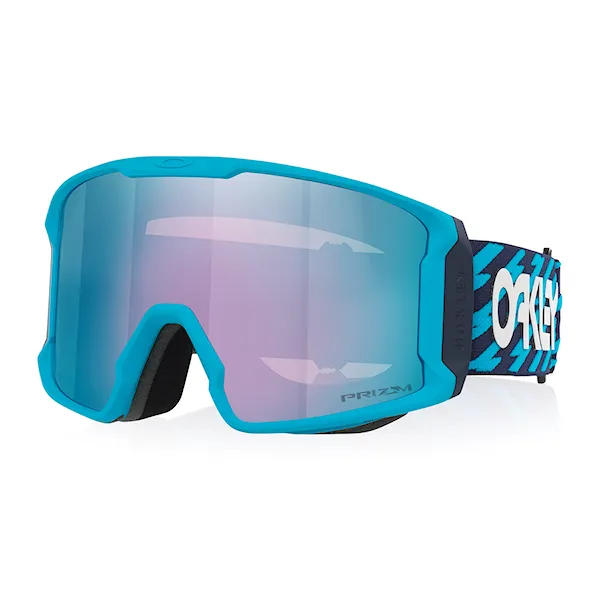 Snowboardové brýle Oakley Line Miner L flo blue | prizm snow sapphire iridium 2027