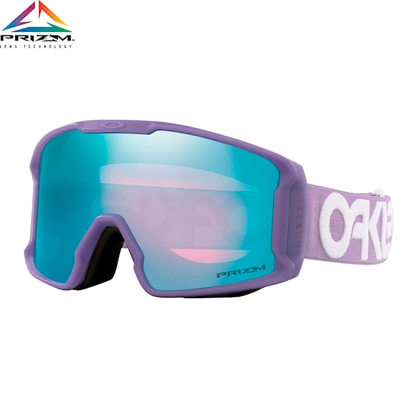 Snowboardové okuliare Oakley Line Miner M matte b1b lilac | prizm sapphire ir 2026