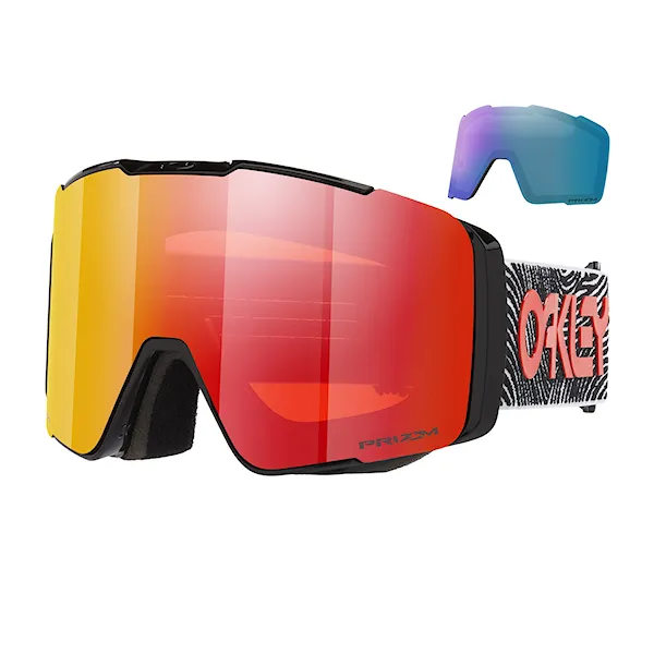 Gogle snowboardowe Oakley Line Miner Pro L gloss black | prizm torch+prizm iced 2027