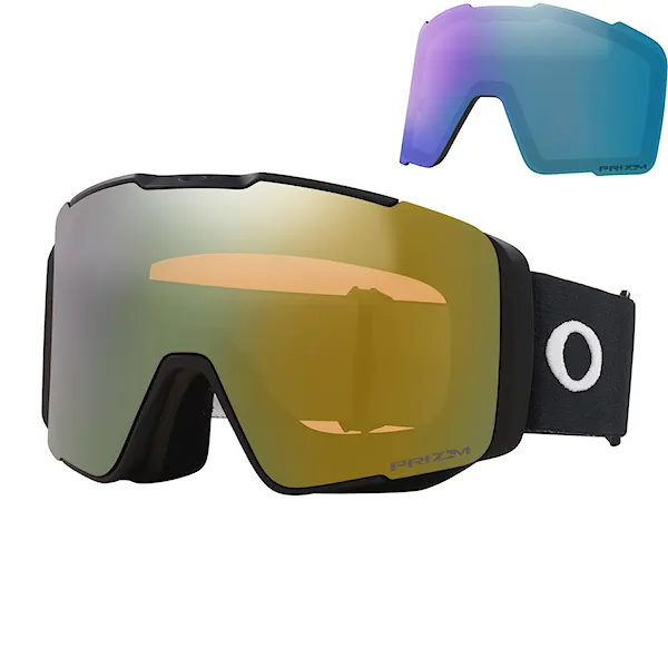 Snowboard Goggles Oakley Line Miner Pro L matte black | prizm sage gold & prizm iced 2027