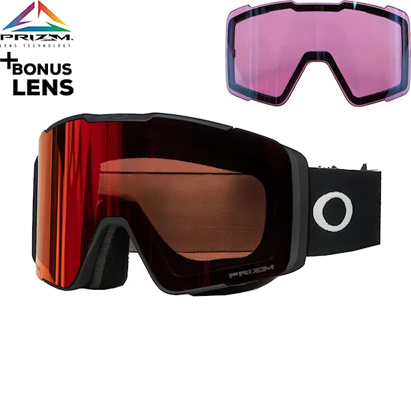 Snowboardové brýle Oakley Line Miner Pro L matte black | prizm torch & prizm iced 2026