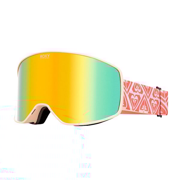 Snowboardové okuliare Roxy Storm Peak Chic buttercream | rose gold ml s3 2025