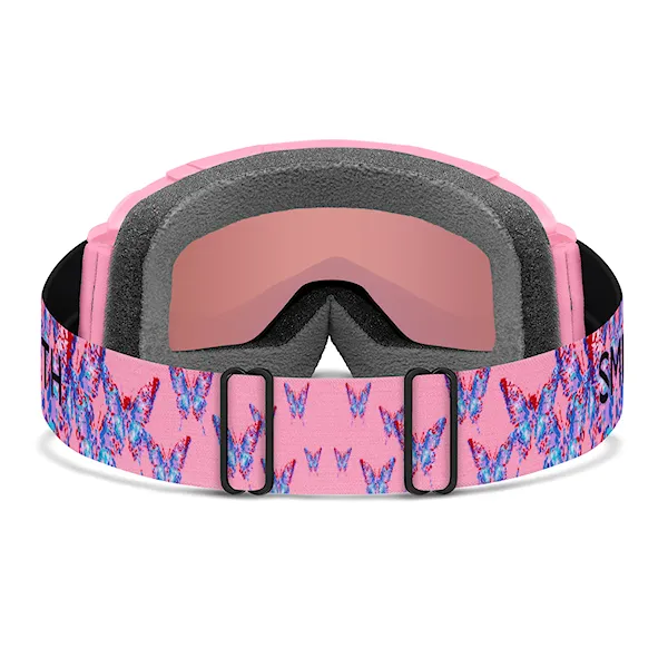 Gogle snowboardowe Smith Grom bright pink lofi | red sensor mirror 2027