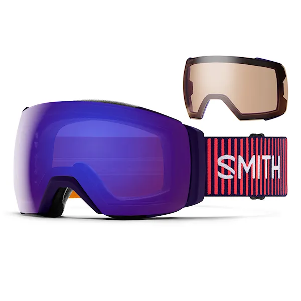 Snowboardové brýle Smith I/O Mag XL deep plum gradient | cp ed violet mirror+cp storm amber 2027
