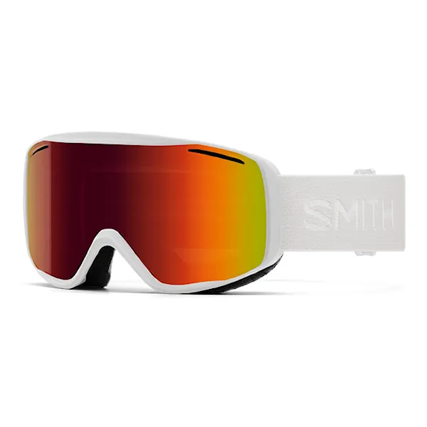 Snowboard Goggles Smith Rally white | red sol-x mirror 2026