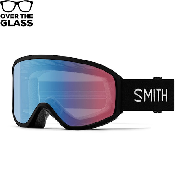 Gogle snowboardowe Smith Reason OTG black | blue sensor mirror antifog 2026