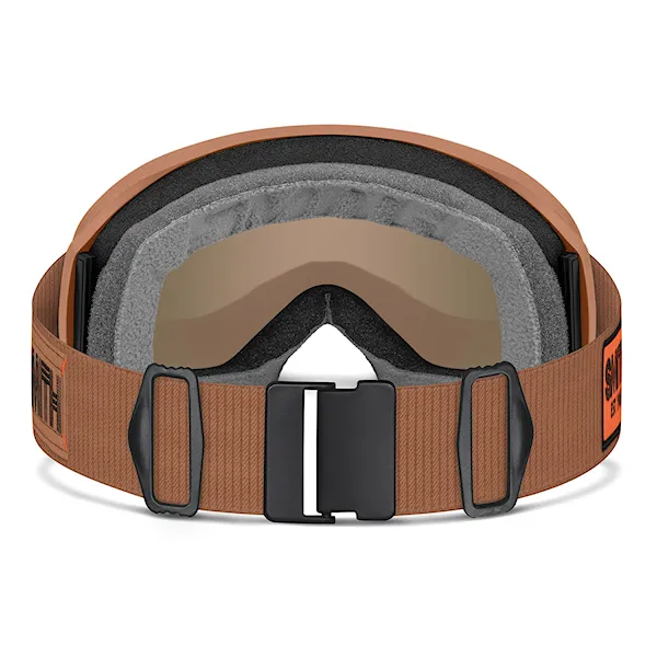 Snowboardové brýle Smith Reason OTG camel warm steel | red solx mirror 2027