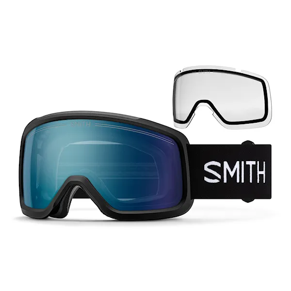 Snowboardové brýle Smith Shakedown black | cp ed blue mirror+clear 2027