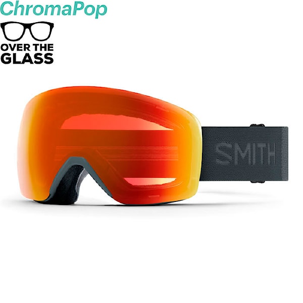 Snowboardové brýle Smith Skyline slate | cp everyday red mirror 2026