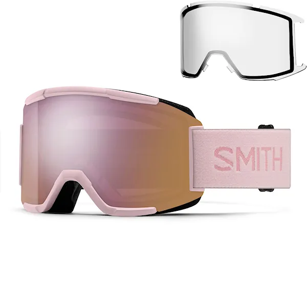 Snowboard Goggles Smith Squad carnation | cp ed rose gold mirror+clear 2026