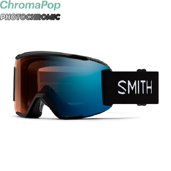 Snowboard Goggles Smith Squad S black | cp pro photochromic blue sensor 2026