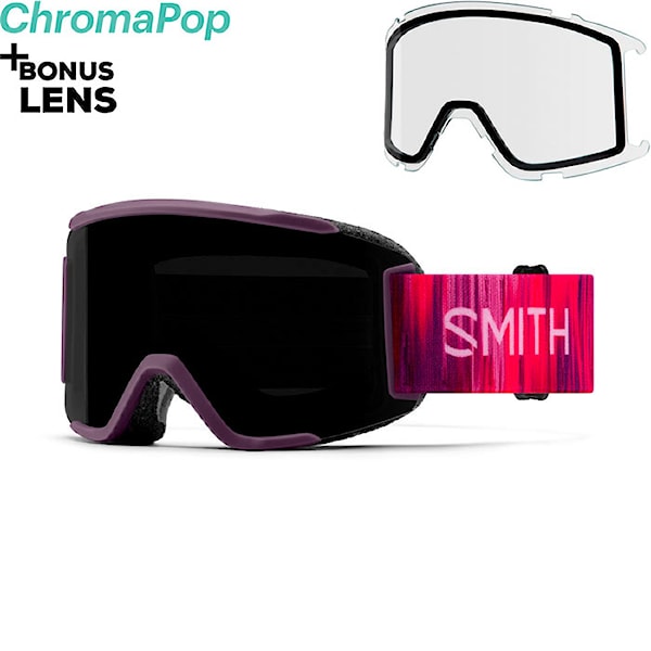 Snowboardové okuliare Smith Squad S dreamscape | cp sun black+clear 2025