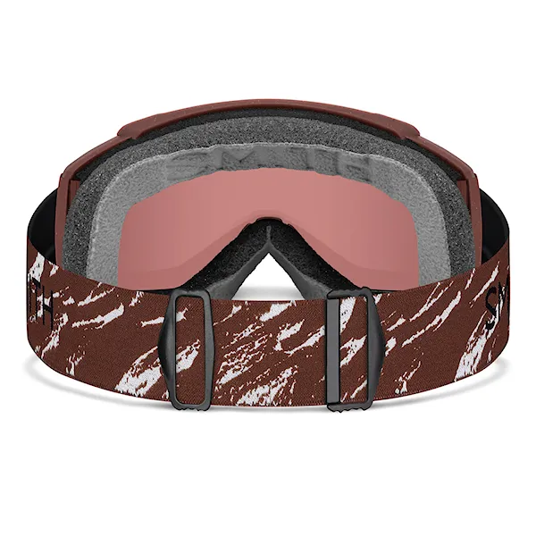 Snowboardové brýle Smith Squad S rust htgt natural | cp ed red mirror+clear 2027
