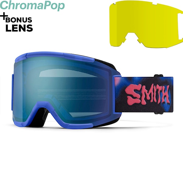 Snowboardové brýle Smith Squad supernova vibes | cp ed blue mirror+yellow 2026