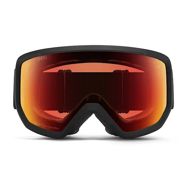 Snowboardové brýle Smith Transfer black | photochromic red sensor mirror 2027