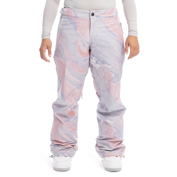 Kalhoty na snowboard Roxy Chloe Kim grey violet marble 2023