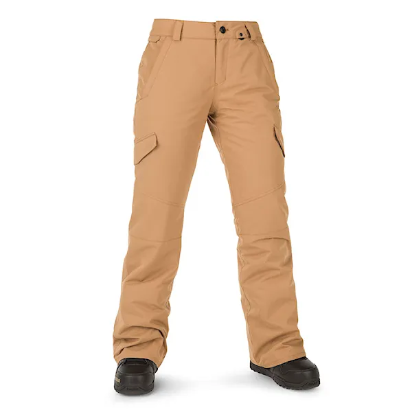 Nohavice na snowboard Volcom Wms Bridger Ins Pant caramel 2023