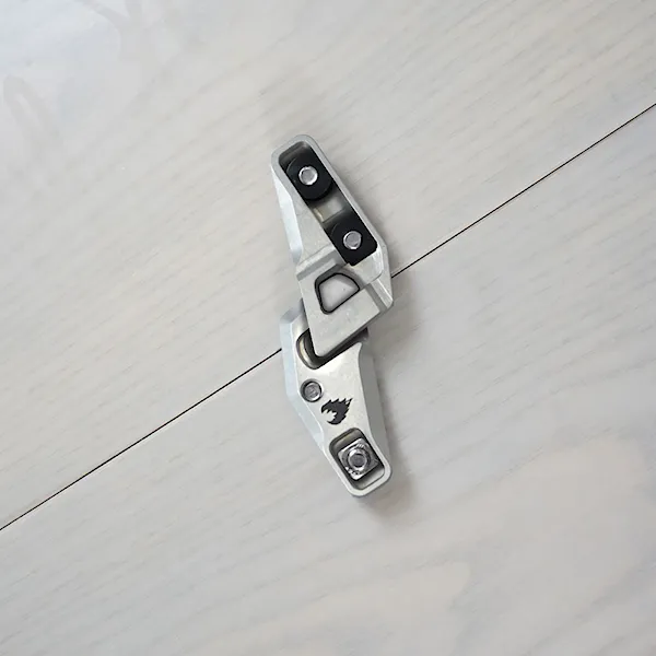 Części splitboardowe Spark R&D Fixie Clips Through-Mount metal 2026