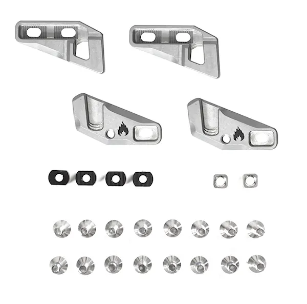 Części splitboardowe Spark R&D Fixie Clips Through-Mount metal 2026