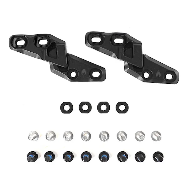 Splitboarding Parts Spark R&D Fixie Clips Top-Mount black 2027