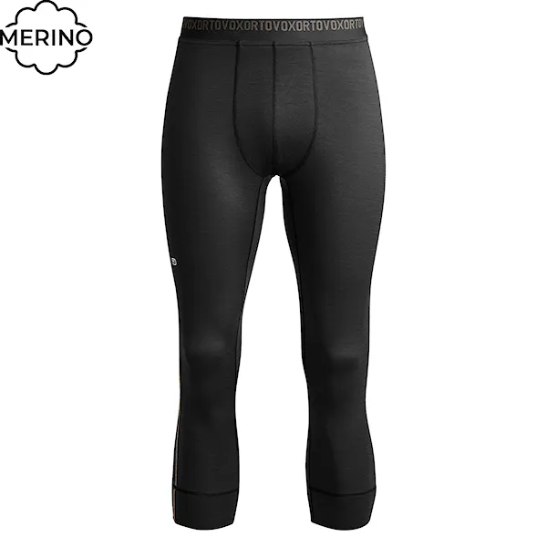 Spodky ¾ ORTOVOX 185 Rock'n'wool Short Pants black raven 2026