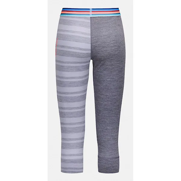 Spodky ¾ ORTOVOX Wms 185 Rock'n'wool Short Pants grey blend 2025